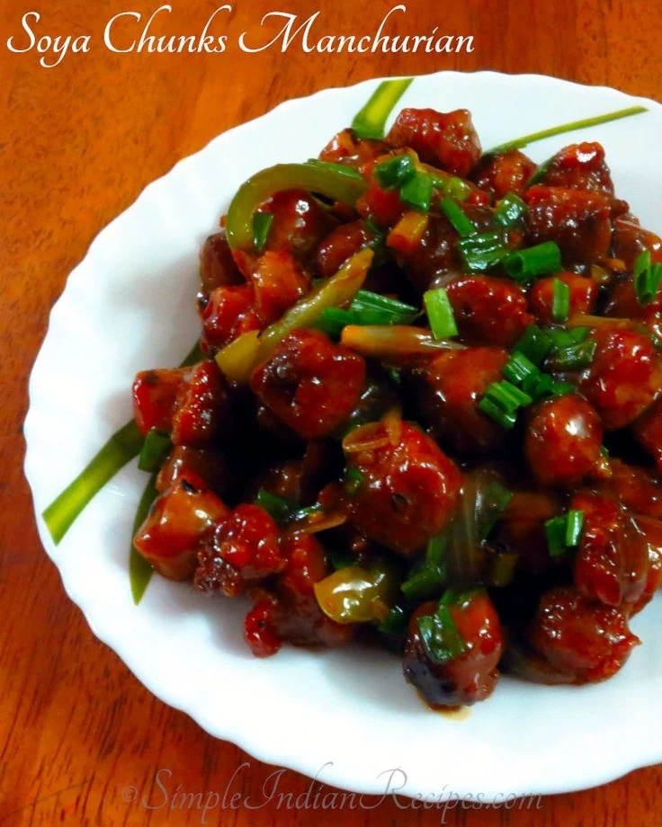 Soya Chaap Manchuria