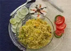 Corn Kaju Pulao