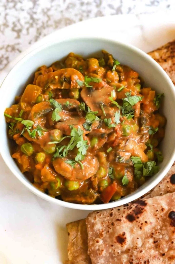 Mutter Mushroom Masala