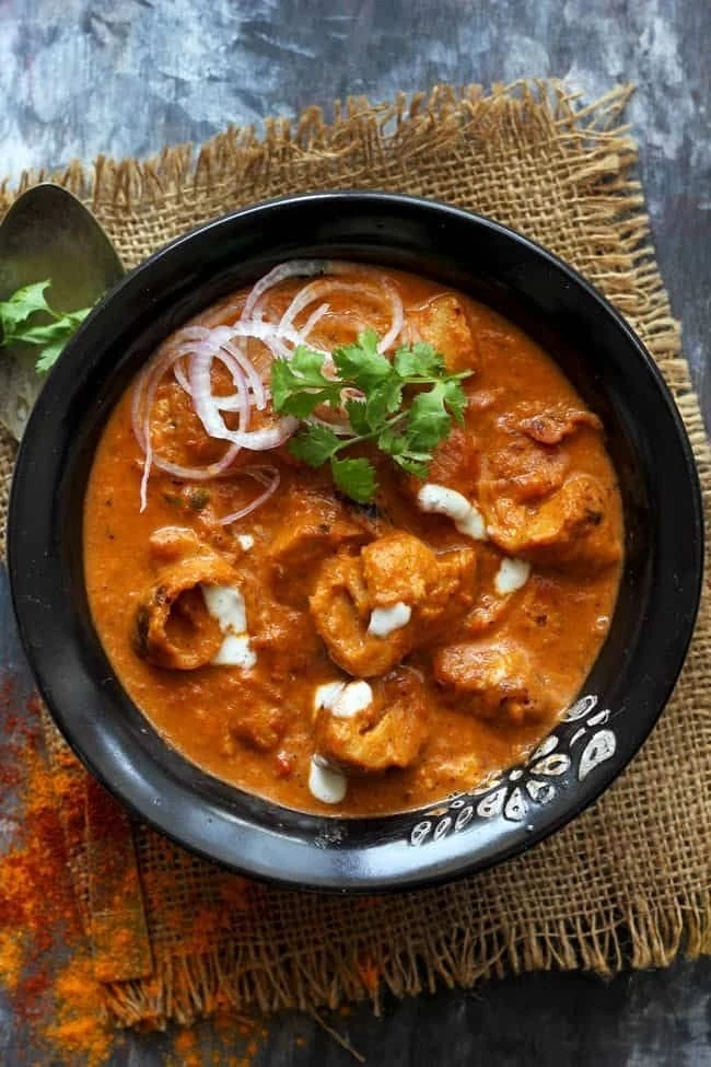 Butter Mushroom Masala
