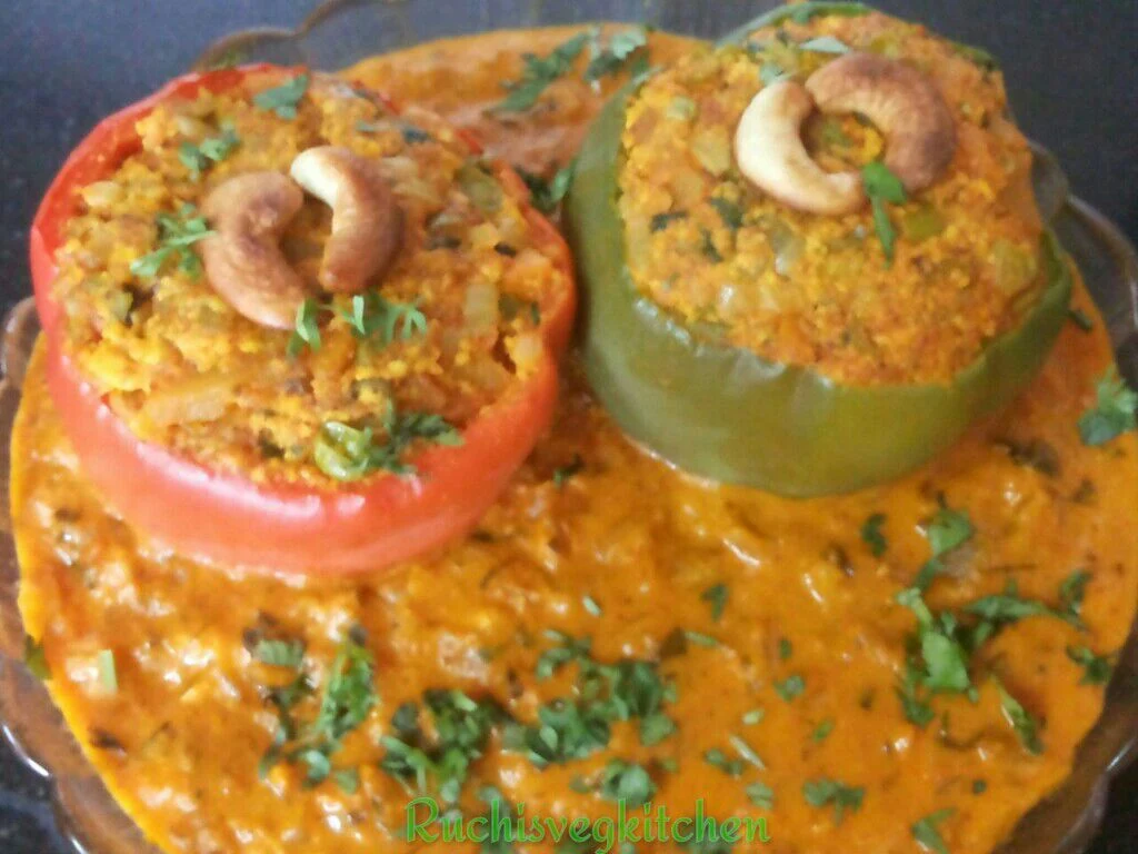 Stuff Capsicum Masala