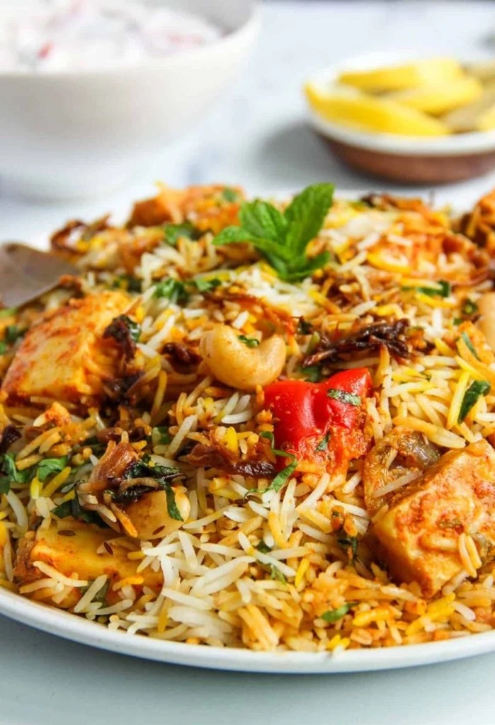 Kaju Paneer Biryani